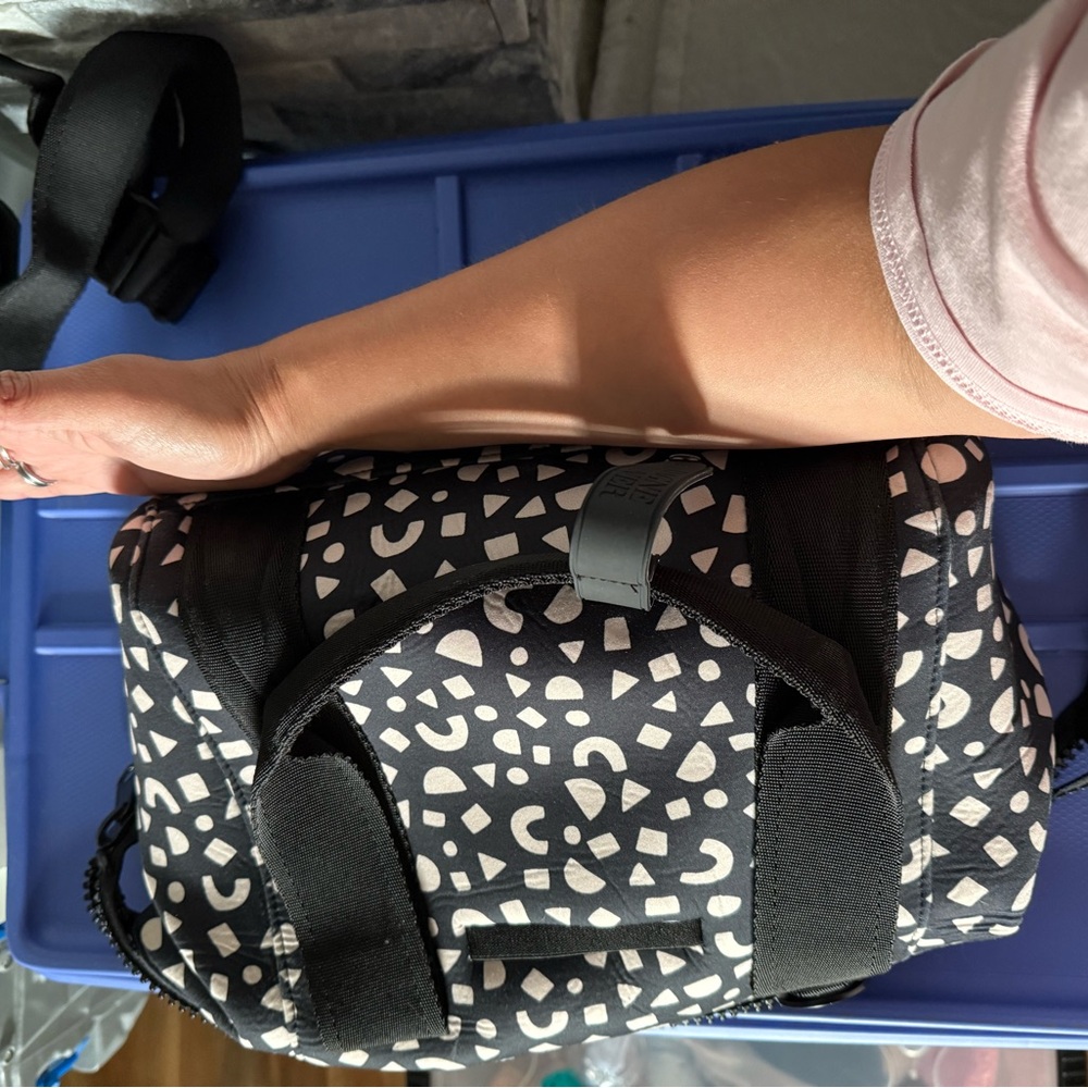 Dagne Dover Black and Cream Baby Bag - Picture 4 of 4